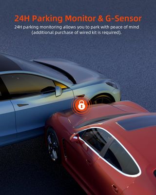 Zhiroad Dash CAM Coche, 1080P FHD Dash CAM con Pan