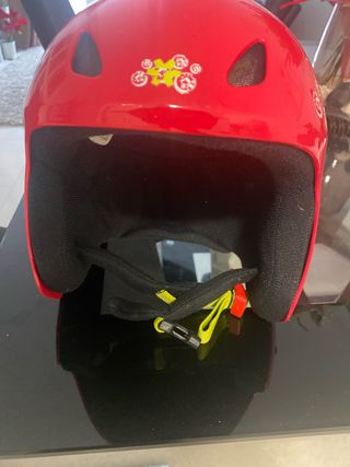 Casco Esquí Snowboard Rojo