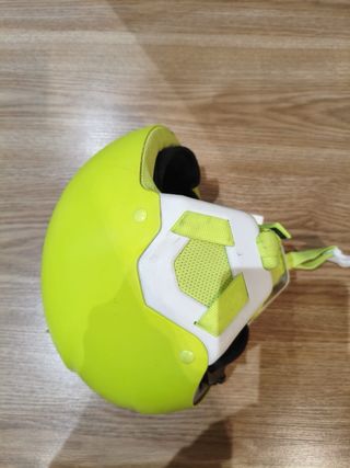 Casco de esquí amarillo Decathlon