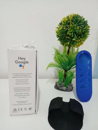 Google Chromecast HD + Funda Azul