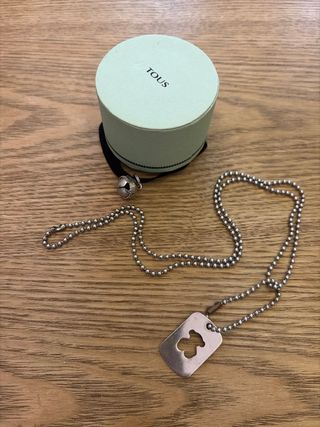 Collar Tous Oso Plata