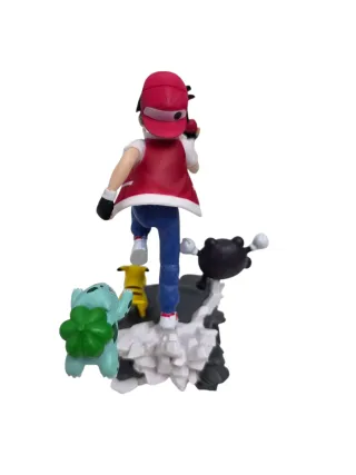 Figura di Pokemon Ash Ketchum con Pikachu