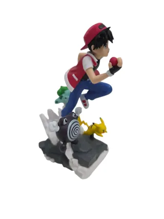 Figura di Pokemon Ash Ketchum con Pikachu
