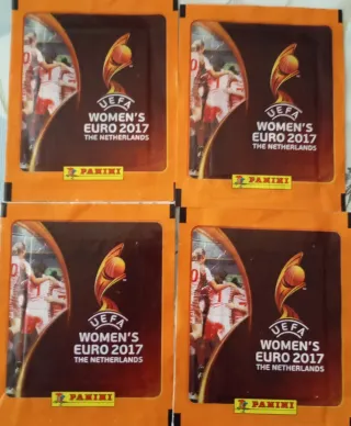 Sobres cromos Panini UEFA Women's Euro 2017