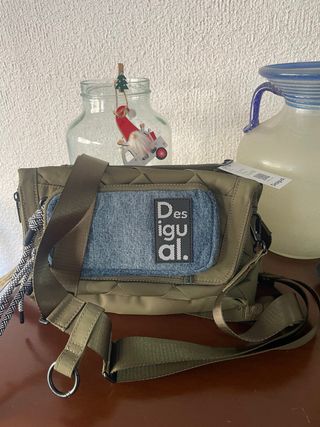 Bolso Desigual Desmontable Verde Oliva