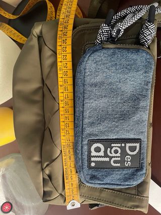 Bolso Desigual Desmontable Verde Oliva