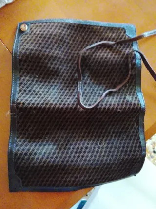 Portagioie marrone con fantasia