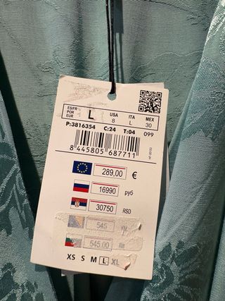 Vestido Pedro del Hierro nuevo