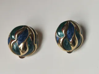 Pendientes vintage de clip