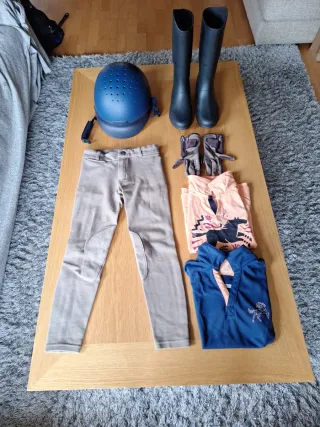 Conjunto hípica niña 8 años