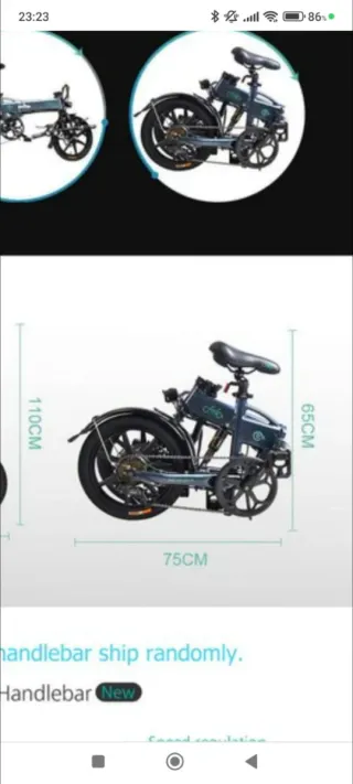 Bicicletas Eléctricas Fiido D2S Plegables