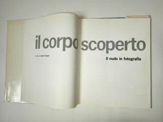 Libro Il Corpo Scoperto Nudo Fotografia