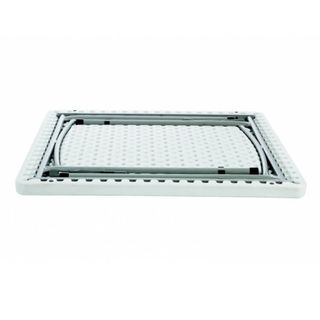 Tavolo Catering Pieghevole 90x90 Cm Bianco Acciaio