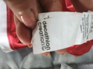 Completo fitness donna top rosso e leggings