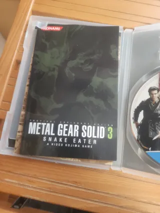 Metal Gear Solid 3 PS2 Konami