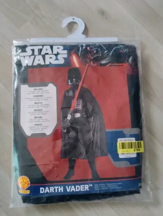 Costume Darth Vader Star Wars Bambino