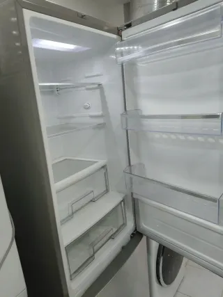 Nevera Combi LG Inox 1.85m