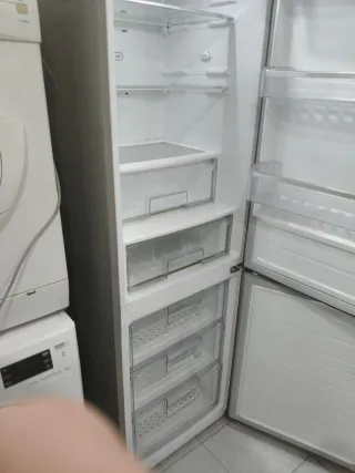 Nevera Combi LG Inox 1.85m