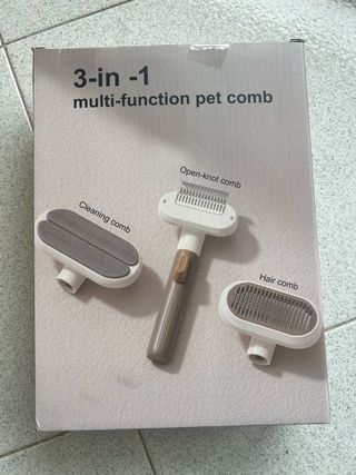 Spazzola per animali 3 in 1