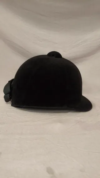 Casco Hípica Negro Talla 54cm
