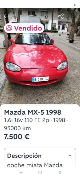 Mazda MX-5 1998