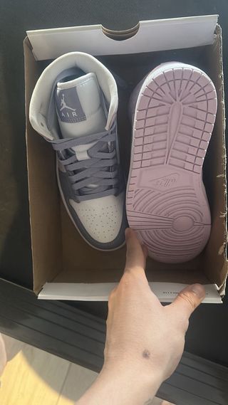 Scarpe Jordan Donna Grigio Rosa