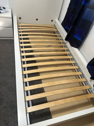 Cama Ikea Malm Blanca