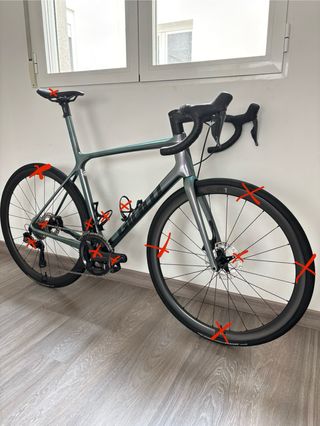 Kit cuadro Giant TCR SL talla M/L