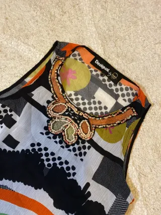 Blusa Desigual Multicolor Talla S