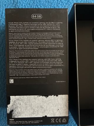 Scatola vuota per iPhone 11 Pro