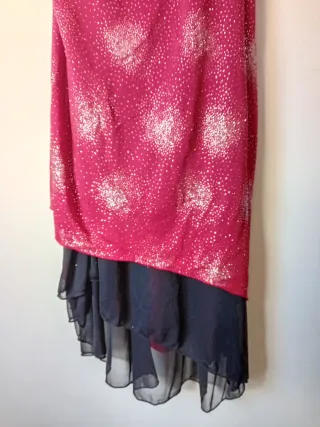 Vestido fiesta fantasía rojo