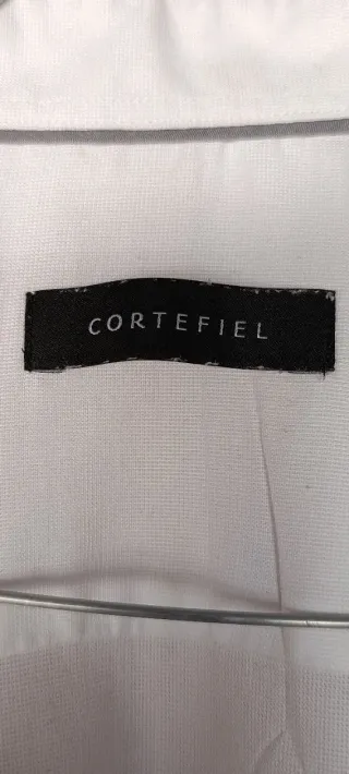 2 Camisas CORTEFIEL Blancas y azul bebé Caballero.