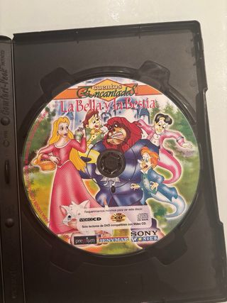 DVD La Bella y la Bestia Cuentos Encantados