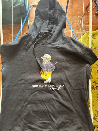 Sudadera Polo Bear Ralph Lauren Negra