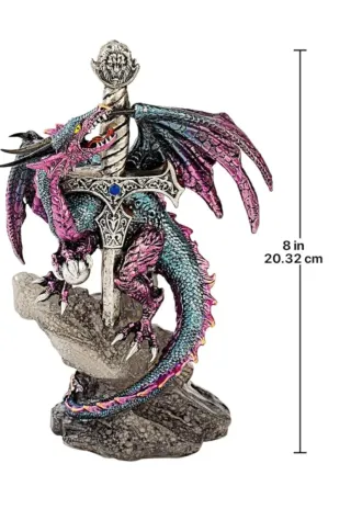 Figura Dragón con Espada