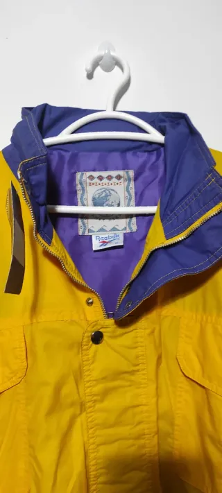 Chaqueta Reebok Vintage Amarilla 90s