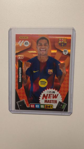 Card Rashford. New Master(#14). Adrenalyn 25/26
