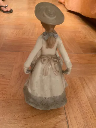 Pareja Figuras Porcelana Antigua