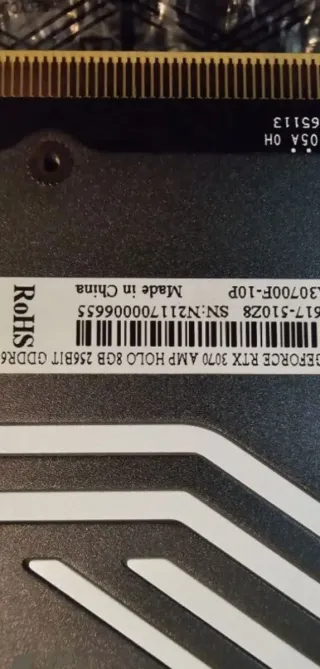 Tarjeta Gráfica Zotac RTX 3070