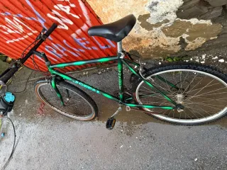 Bicicleta Montana Verde Antigua