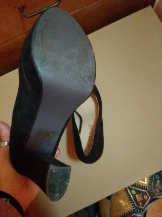 Zapatos de tacón y plataforma Tulipano T.37