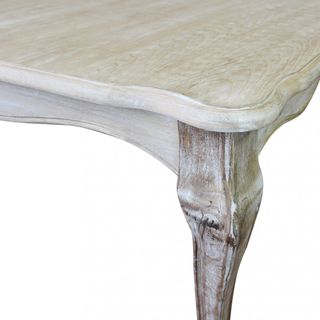 Tavolo da Pranzo in Legno Massiccio 160/200x100 Cm