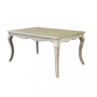 Tavolo da Pranzo in Legno Massiccio 160/200x100 Cm