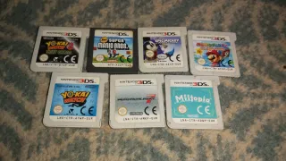 Lote 7 juegos Nintendo 3DS y DS