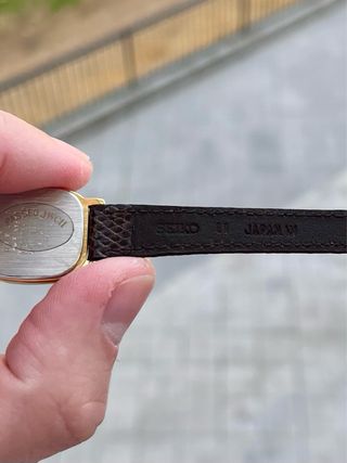 Reloj Seiko Tank Vintage Gold NOS *Año 1986*