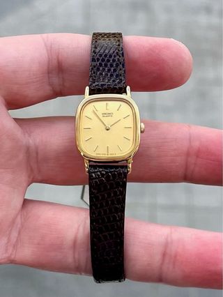 Reloj Seiko Tank Vintage Gold NOS *Año 1986*