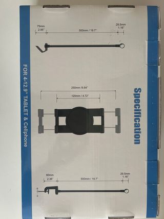 Supporto per tablet da auto e scrivania