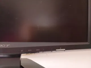 Pantalla Acer Negra