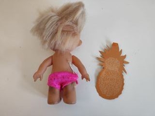 Bambola Vintage Babisol Furga - Si abbronza al sol