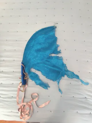 2 Disfraces Hada Bosque Azul/Verde